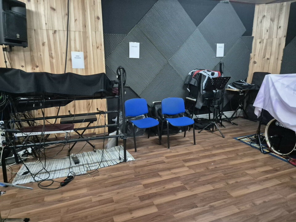Local de ensayo para grupos de música