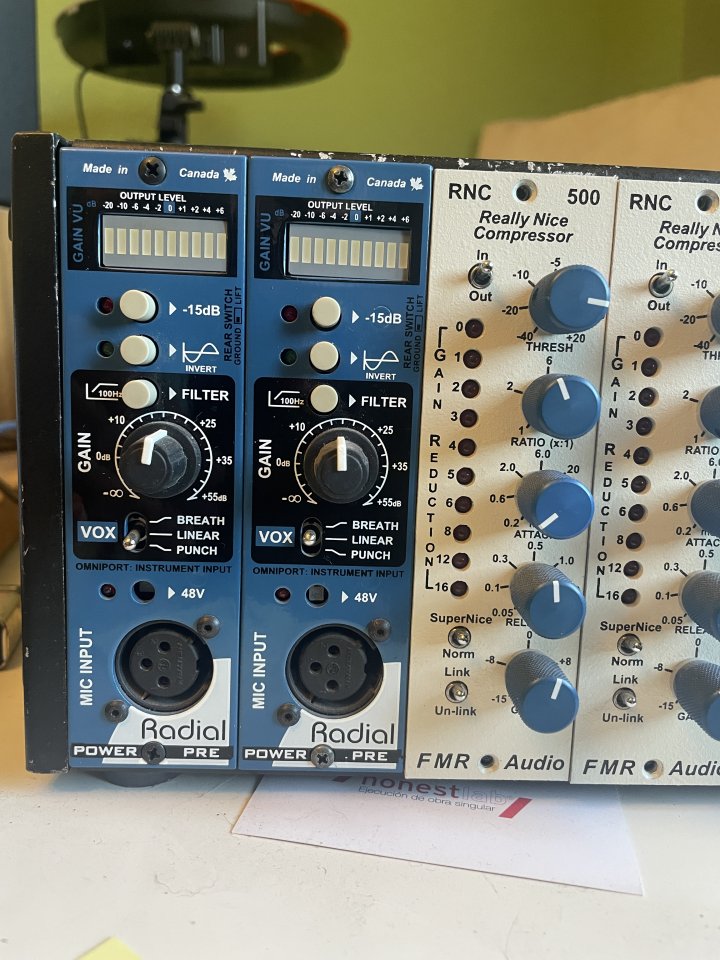 Par de previos Radial Power Pre