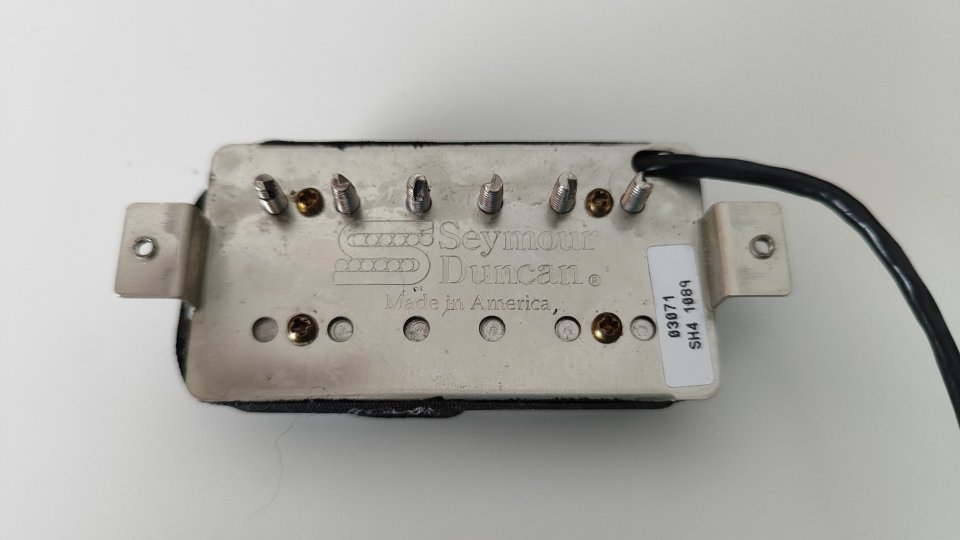 Vendo pastilla Seymour Duncan SH-4 JB de segunda mano · Foto 3 de 6 · Madrid · 75 €