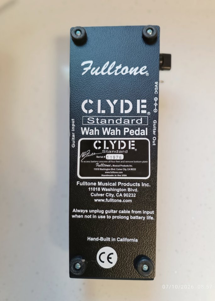 Wah Fulltone Clyde Standard IMPOLUTO de segunda mano · Foto 3 de 6 · Madrid · 200 €