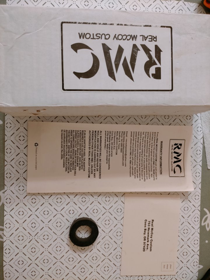 Real Mccoy Custom RMC5 "wizard wah"