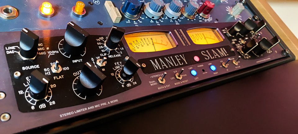 Manley Slam + 2 Mic Preamps