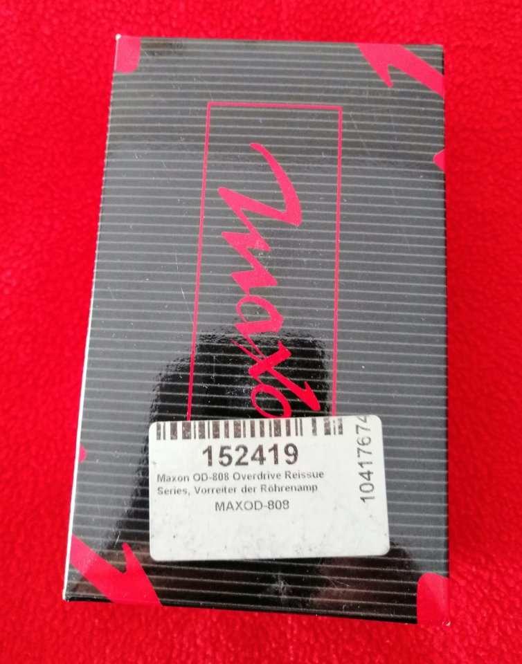 Maxon OD808 Overdrive.