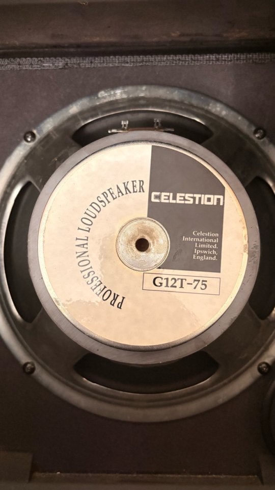 Pareja de altavoces Celestion G12-75 de segunda mano · Foto 1 de 2 · Granada · 200 €