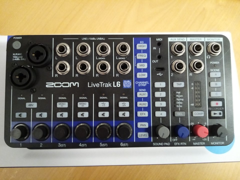 Zoom LiveTrak L6