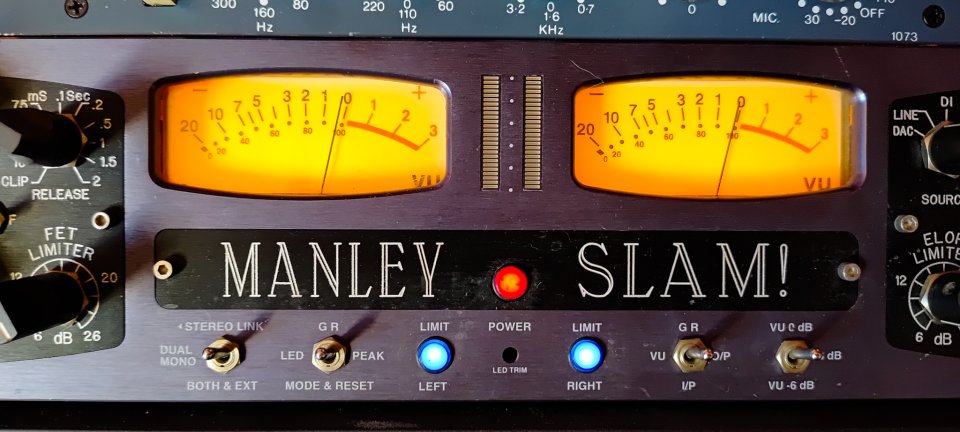 Manley Slam + 2 Mic Preamps