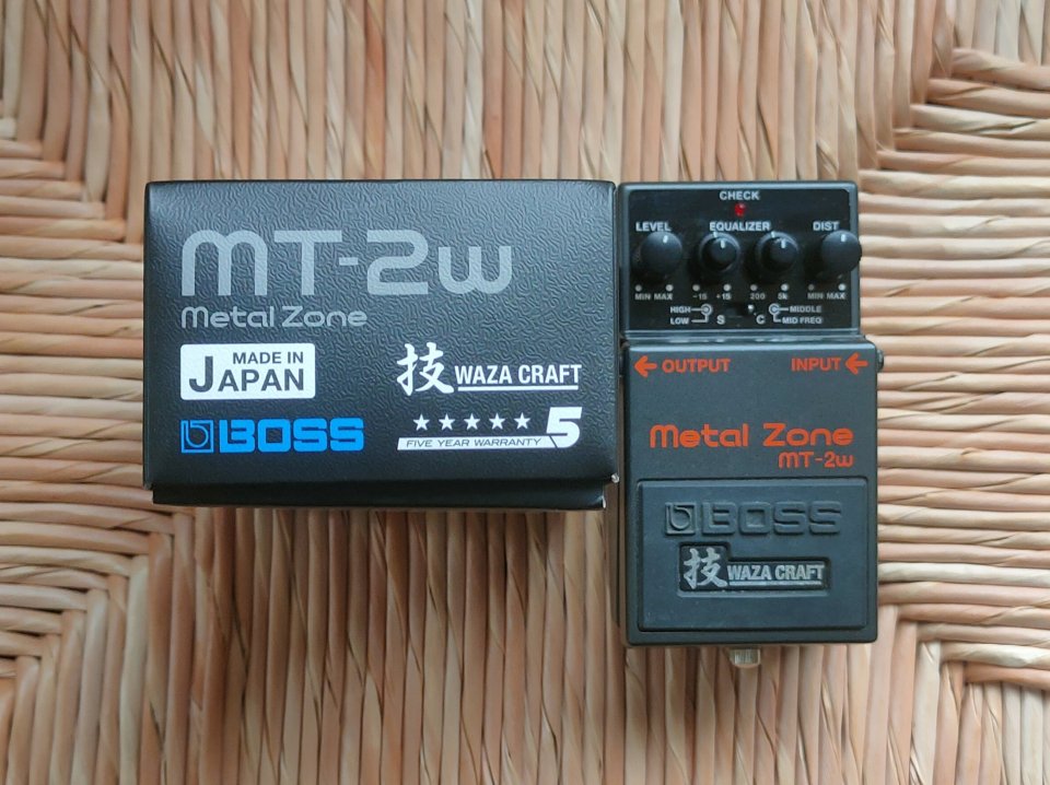Boss MT-2W Metal Zone Waza Craft