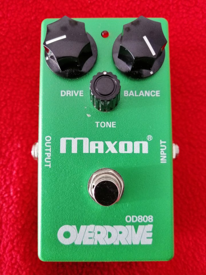 Maxon OD808 Overdrive.