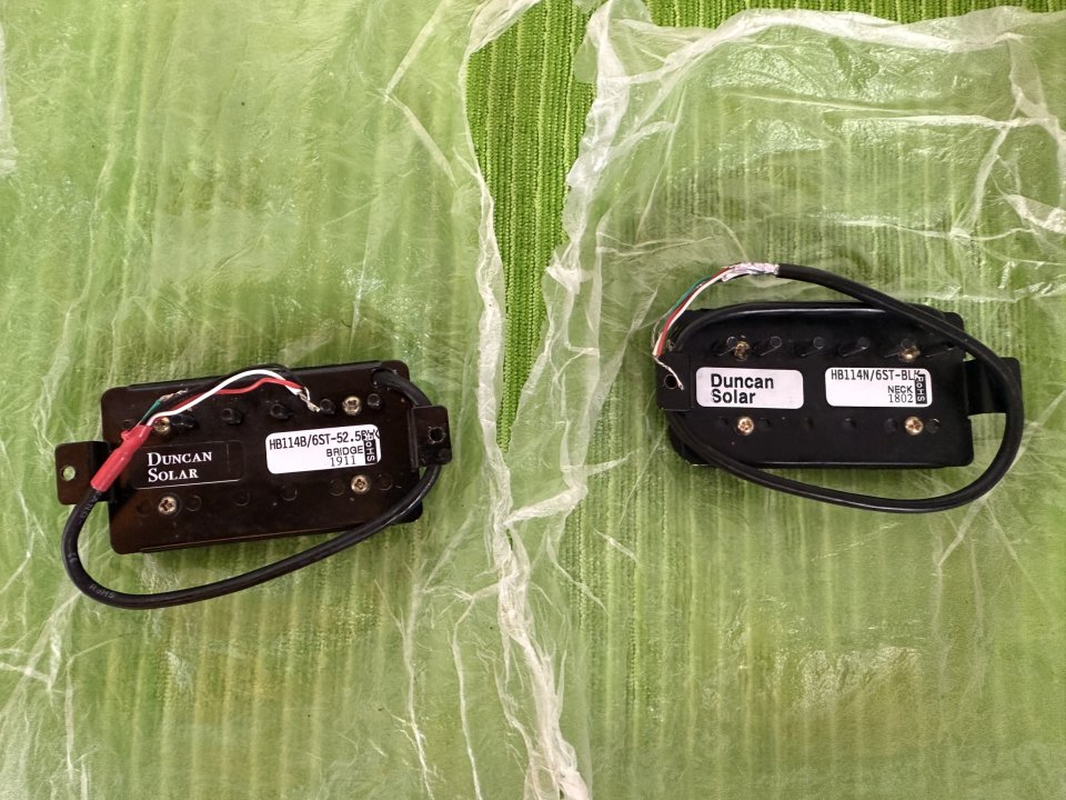 Seymour Duncan Solar Set Pastillas Guitarra