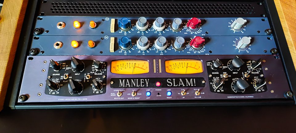 Manley Slam + 2 Mic Preamps