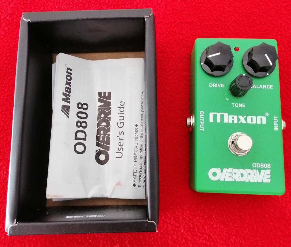 Maxon OD808 Overdrive.