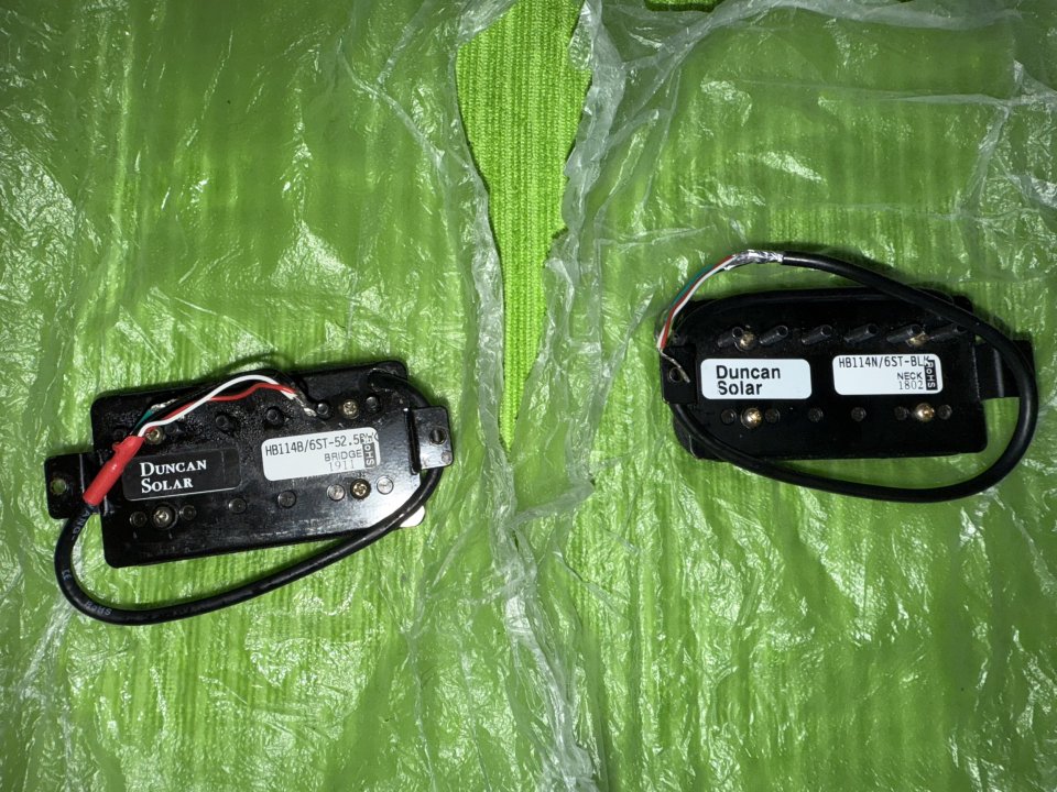 Seymour Duncan Solar Set Pastillas Guitarra