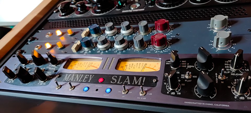 Manley Slam + 2 Mic Preamps