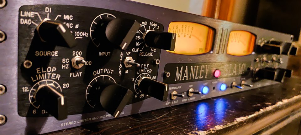 Manley Slam + 2 Mic Preamps