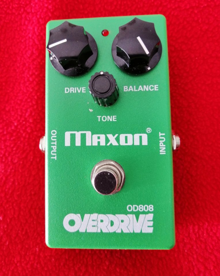 Maxon OD808 Overdrive.