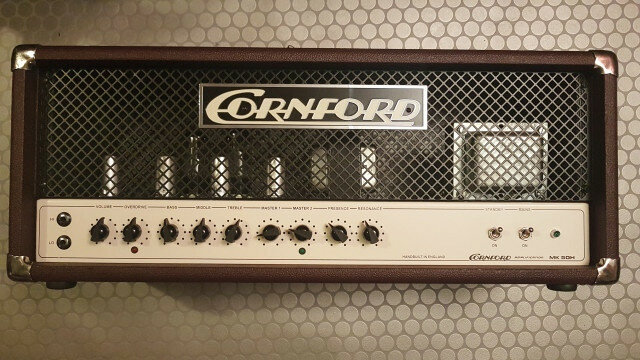 Cornford MK50 amplificador de boutique cremita pura!!