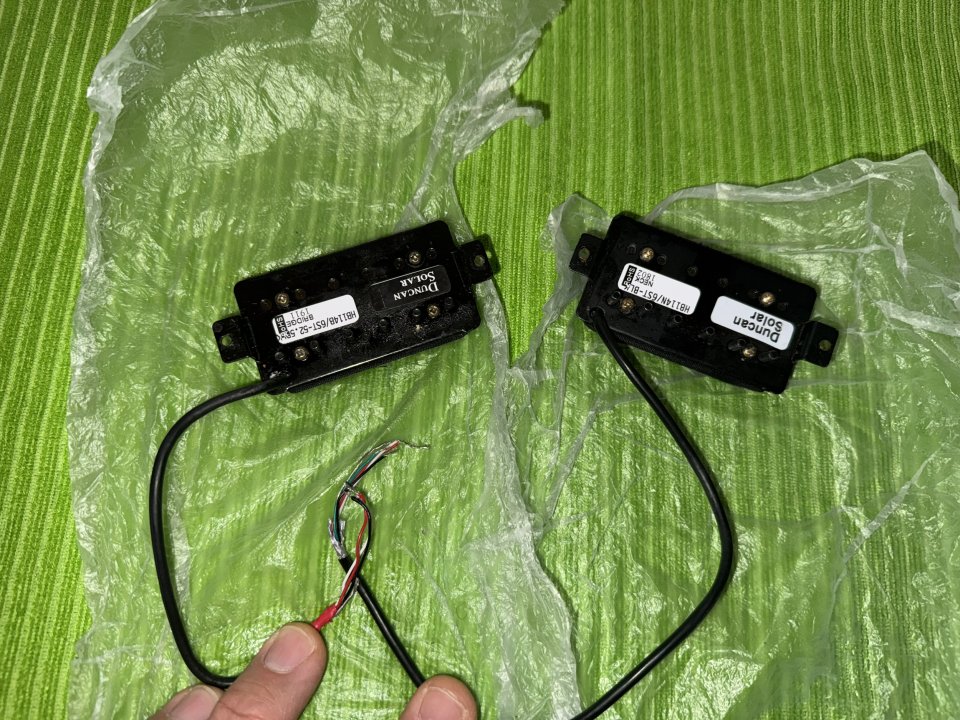 Seymour Duncan Solar Set Pastillas Guitarra