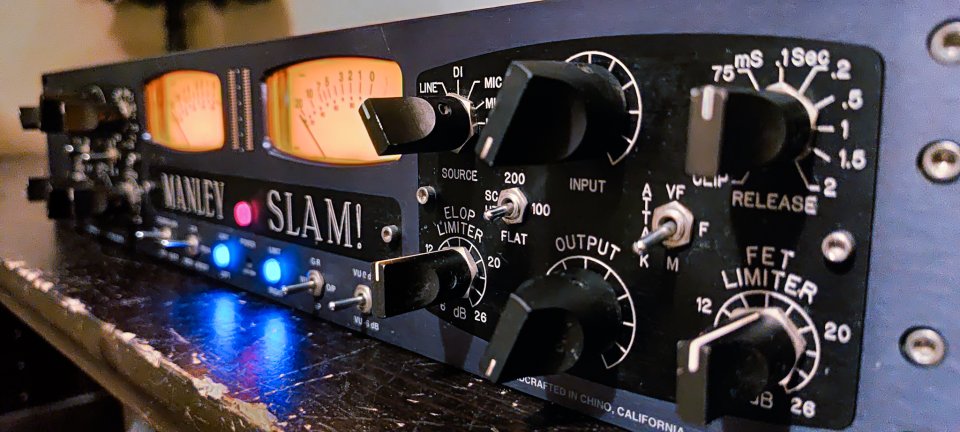Manley Slam + 2 Mic Preamps