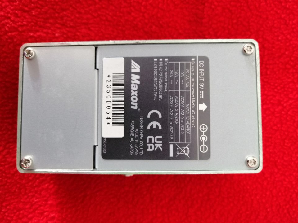 Maxon OD808 Overdrive.