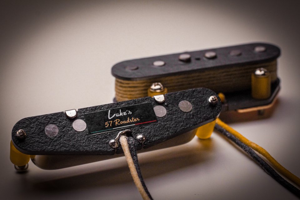 Pastillas Handwound '57 Roadster (Tele-Style) - Hechas a Mano en Italia de segunda mano · Foto 3 de 4 · Madrid · 139 €