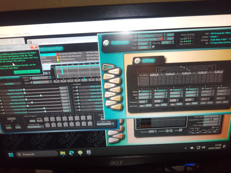 korg m50 con extras de segunda mano · Foto 10 de 10 · Jaén · 200 €