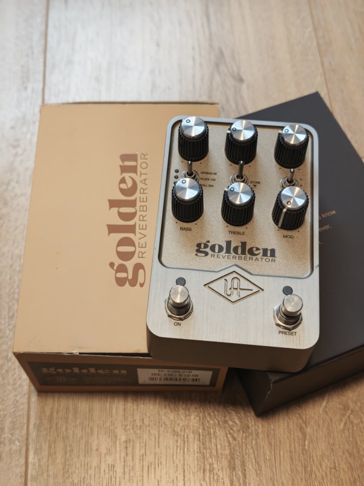 Universal Audio Golden Reverberator Reverb Pedal de segunda mano · Foto 2 de 4 · Barcelona · 250 €