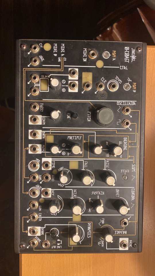 Vendo Nord Rack 2 (199X), Moog DFAM, O-Coast, Microfreak, Behringer Crave. Precio por lote, todos funcionando