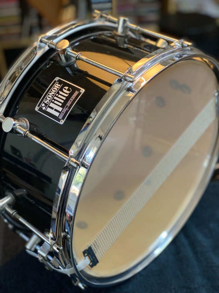 Caja Sonor Hilite 14x7 Black Maple