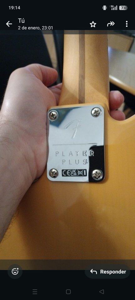 Fender player telecaster plus de segunda mano · Foto 4 de 7 · Albacete · 700 €