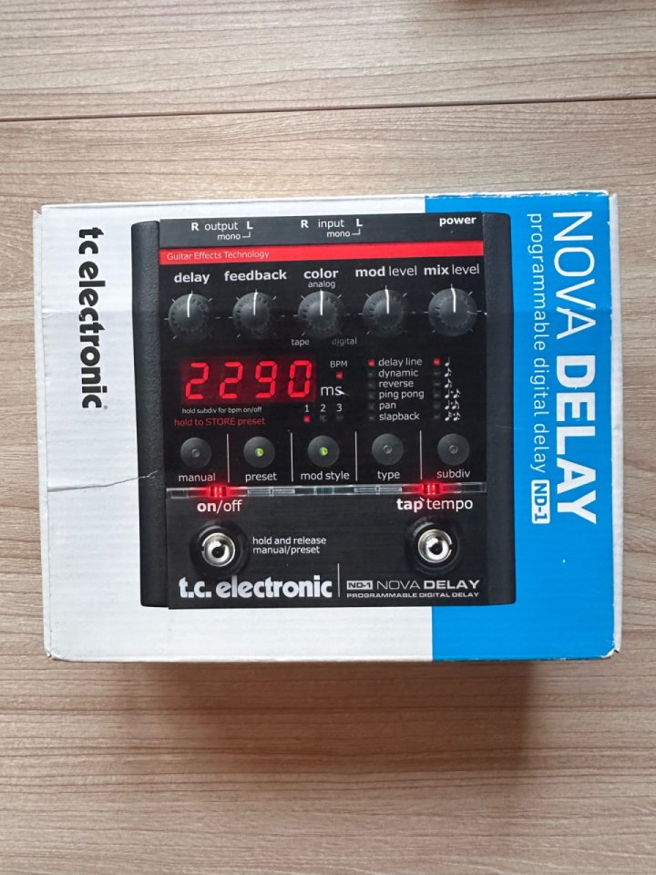 Tc Electronic Nova Delay de segunda mano · Foto 2 de 2 · Valencia · 95 €