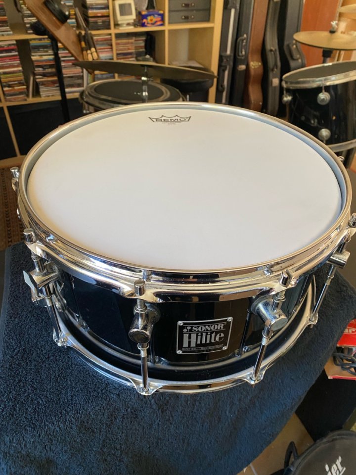 Caja Sonor Hilite 14x7 Black Maple