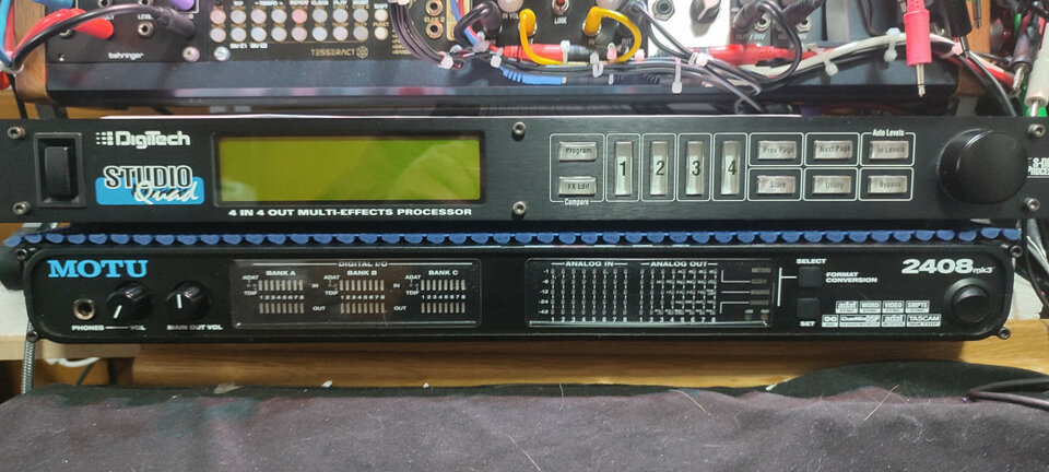 interface Motu 2408 MK3 +  placa pci