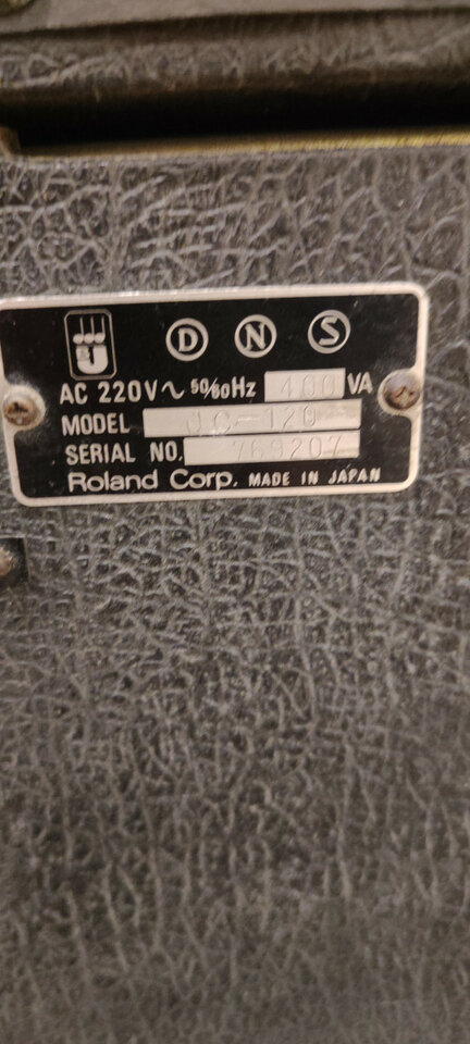 Roland Jazz Chorus JC-120 2x12