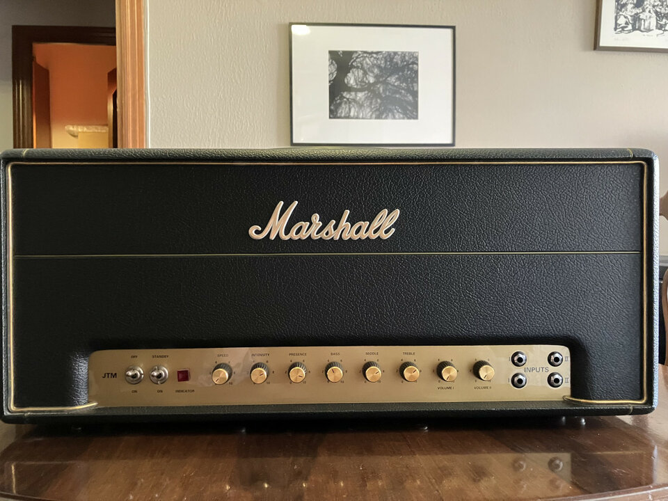 Marshall 2245THW  Plexi Bluesbreaker jtm45 en cabezal cableado a mano
