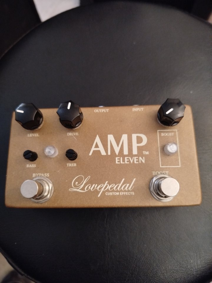 Lovepedal amp 11 gold version