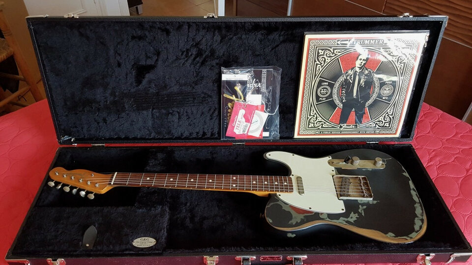 Telecaster Joe Strummer primera edicion 2007