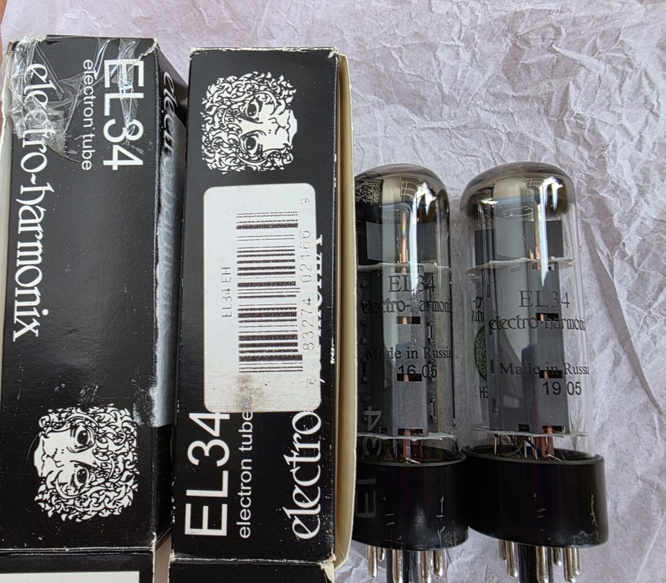 Electro Harmonix EL34EH de segunda mano · Foto 3 de 3 · Cantabria · 60 €