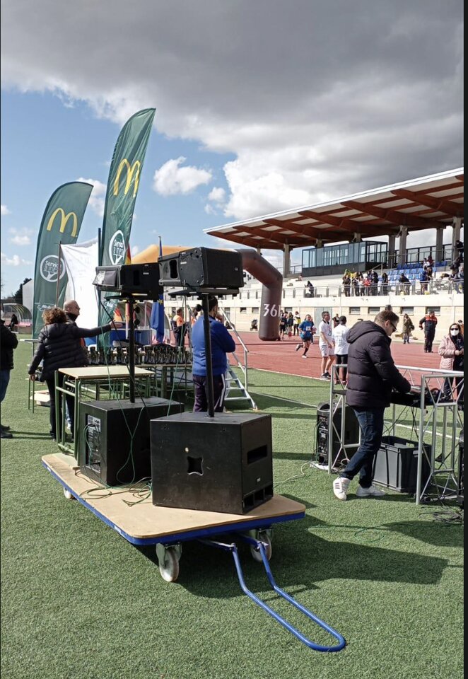 Subgraves autoamplificados 15"