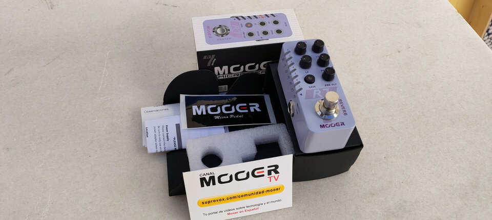 Mooer R7 Reverb (IMPECABLE) bajo el precio