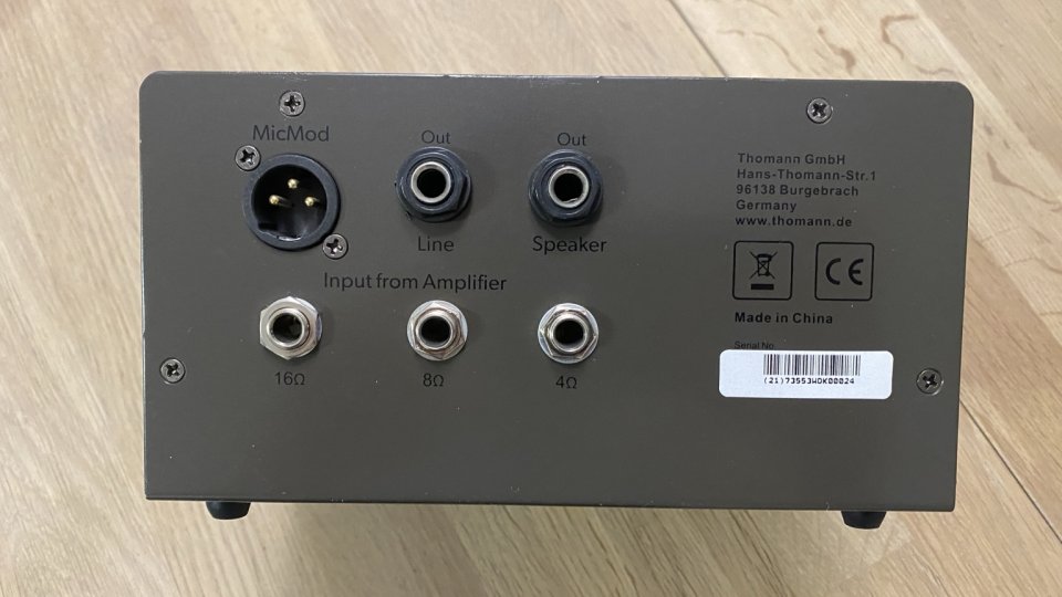 Harley Benton PA-100 Power Attenuator 4/8/16 Ω de segunda mano · Foto 3 de 3 · Tarragona · 55 €