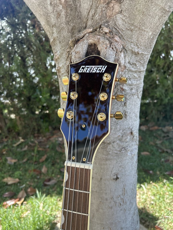Gretsch Broadkaster JR Flame Okoume limited edition de segunda mano · Foto 3 de 7 · Barcelona · 900 €