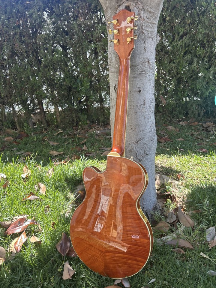 Gretsch Broadkaster JR Flame Okoume limited edition de segunda mano · Foto 4 de 7 · Barcelona · 900 €