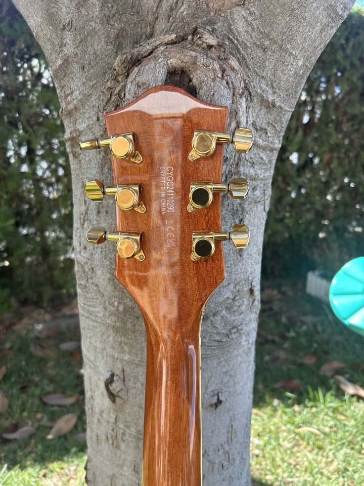 Gretsch Broadkaster JR Flame Okoume limited edition de segunda mano · Foto 5 de 7 · Barcelona · 900 €