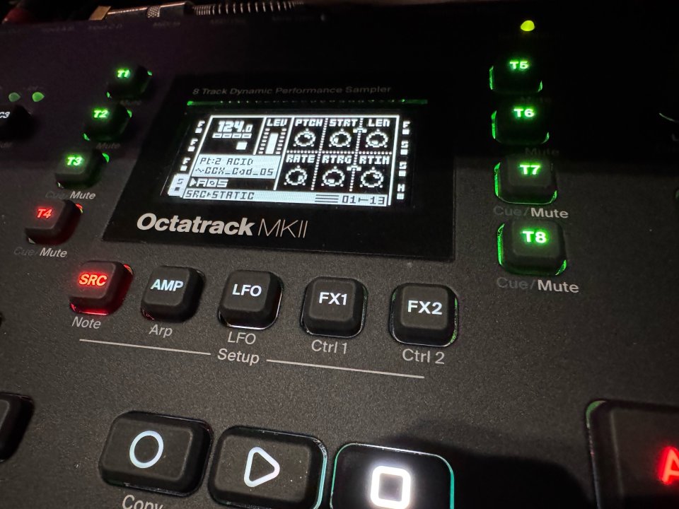 Elektron Octatrack MK2 Negro