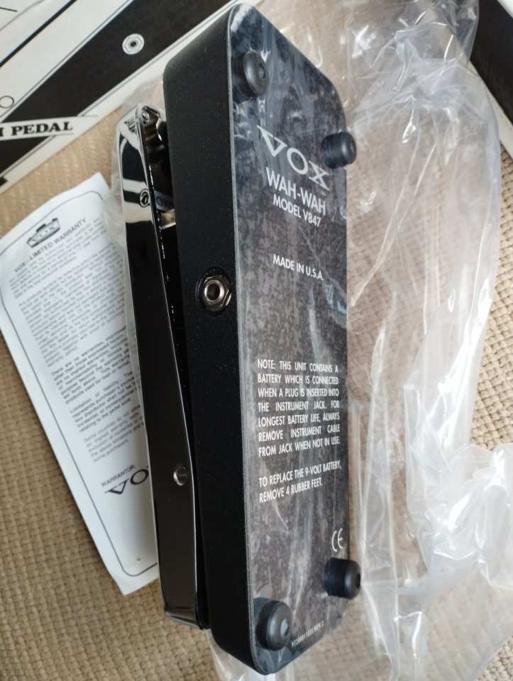 Vox V847 Wah Made in USA (1994 - 2006)