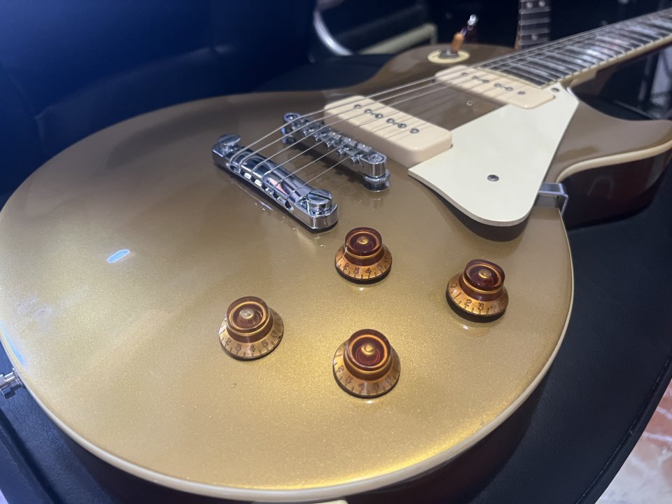 Tokai Les Paul GoldTop P90 Lollar Wind
