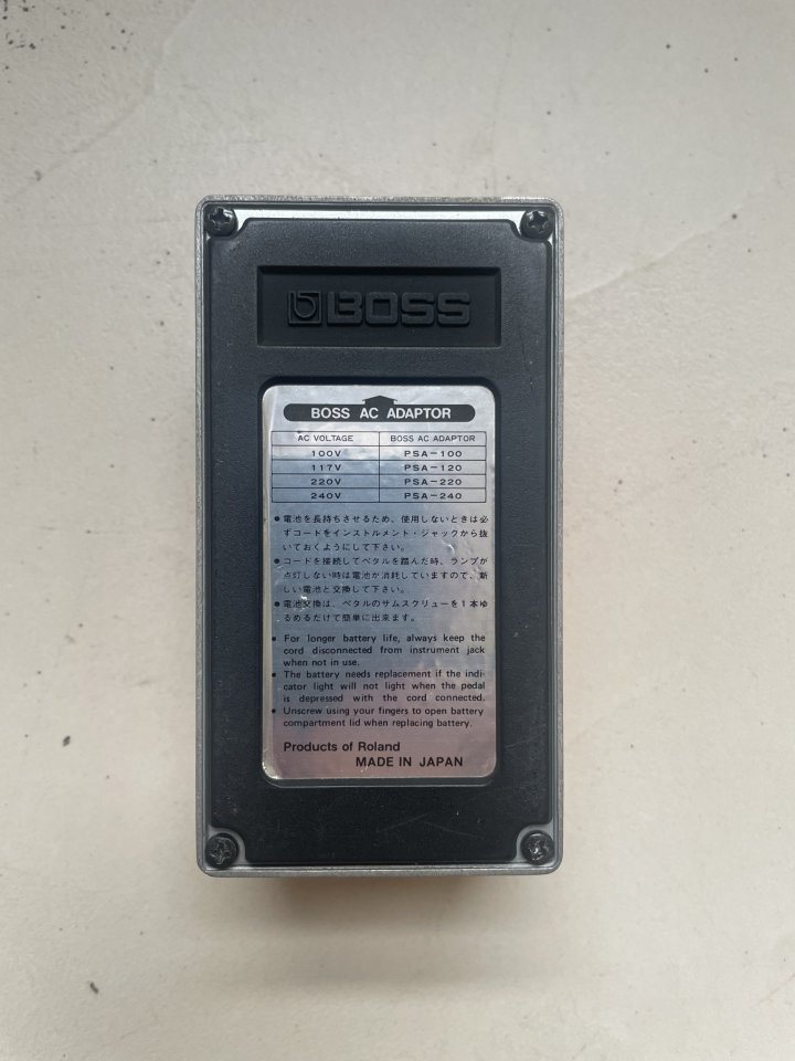 Boss DS2 Turbo Distorsión 1988 MIJ