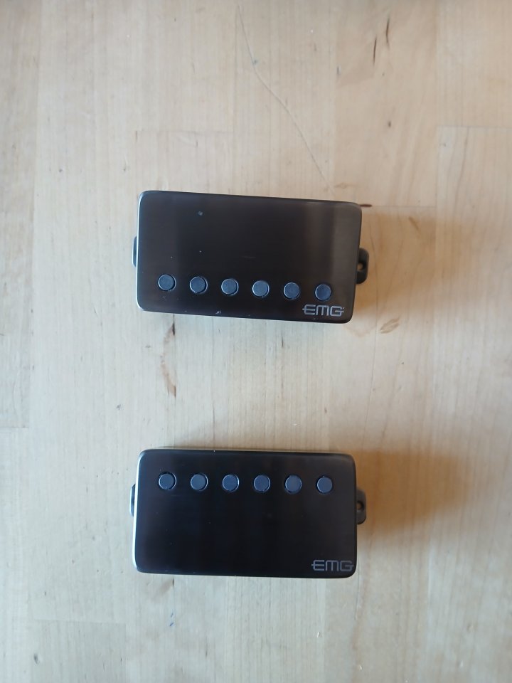 Set EMG 57/66 negro cromado