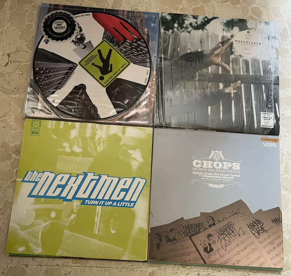 Lote 12 vinilos hiphop