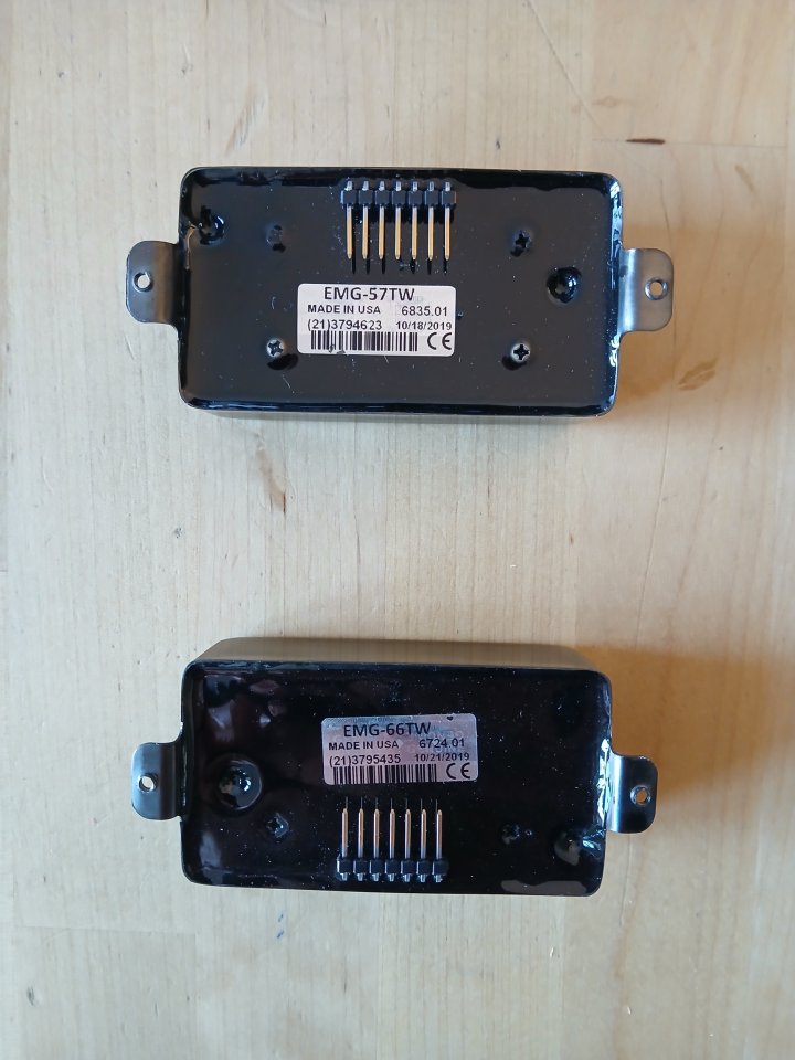 Set EMG 57/66 negro cromado